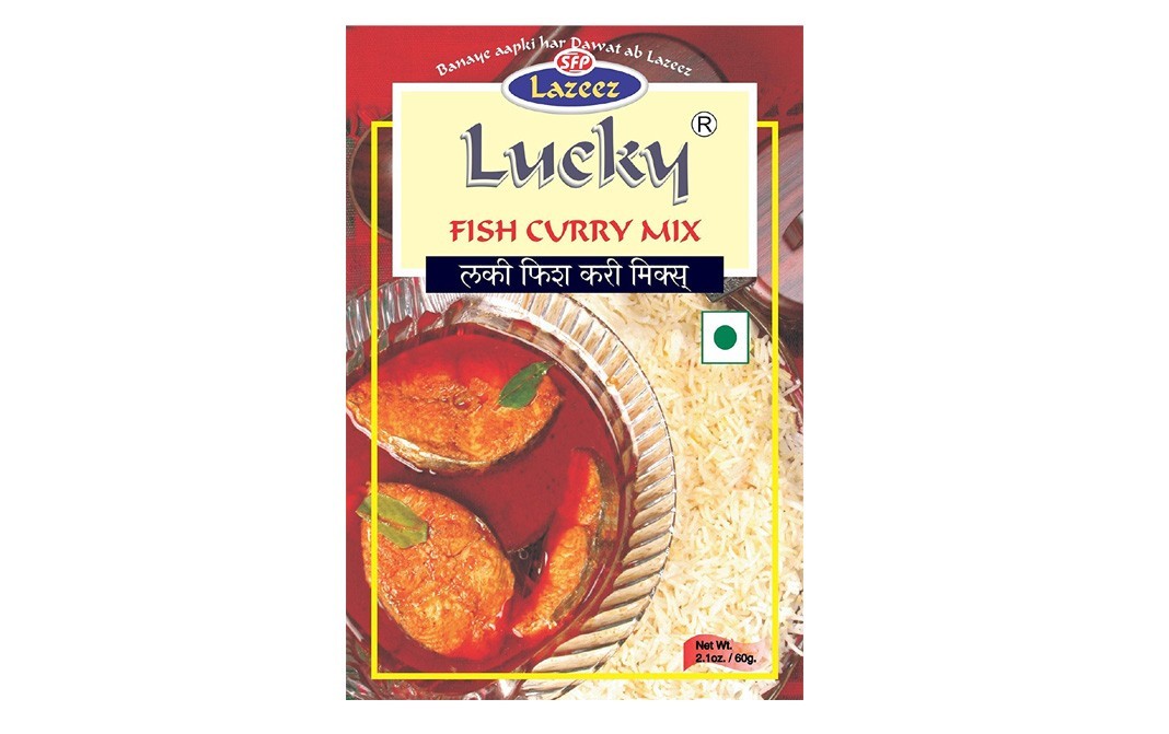Lucky Fish Curry Mix    Box  60 grams